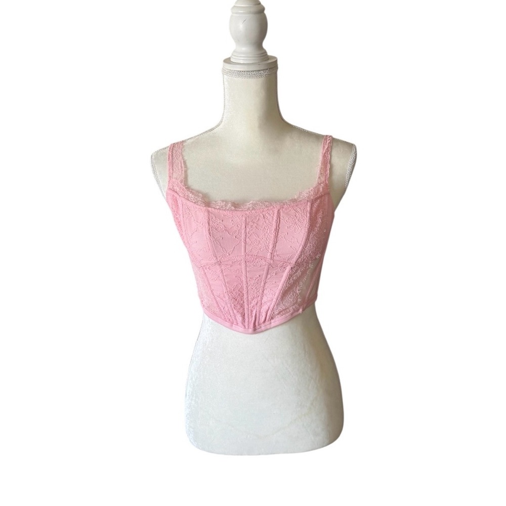 Victoria's Secret Blush Lace Bustier